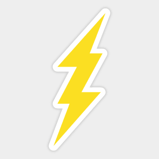 Lightning Bolt (IT Crowd) Sticker